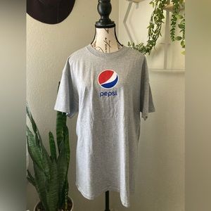 gildan t shirts Grey With Pepsi Logo